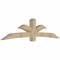 Ekena Millwork Davenport Rough Sawn Timber Gable Bracket, Douglas Fir, 108"W x 27"H x 6"D x 6"F, 6/12 Pitch GBW108X27X0606DAV00RDF - alternate 2